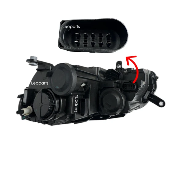 LEOPARTS Volkswagen Passat B7 Far Lambası Sağ (Halojen) 2011-2014 3AB941006 - 2