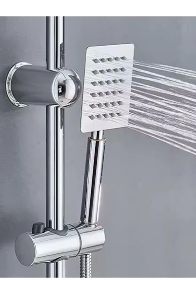 Sardıcı Çelik Duş Robotu Habanera Serisi Kare Tip Tam Takım Duş Robot Sistemi - Resim 2