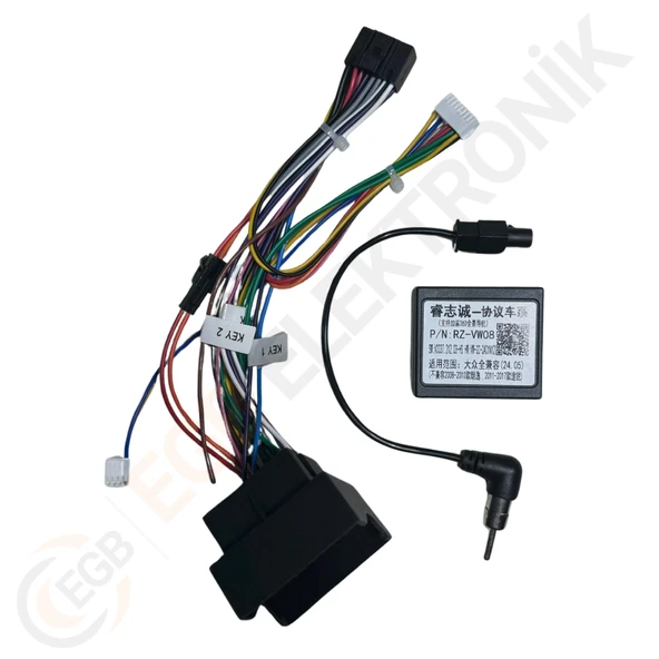 OTO TABLET ÇERÇEVE SKODA SUPERB 2009-2013 10.1' SİYAH TAC-295 - 3