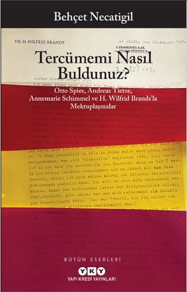 Tercümemi Nasıl Buldunuz BEHÇET NECATİGİL ürün görseli