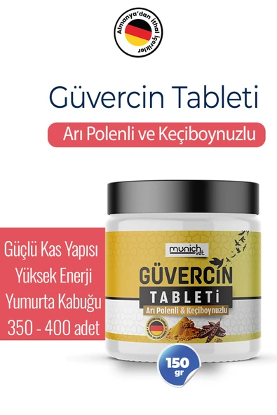 Güvercin Tableti Arı Polenli Keçiboynuzlu (350-400 adet)