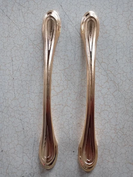 ÇEKMECE KULPU 160 MM - GOLD SARI RENK ( 2 ADET )