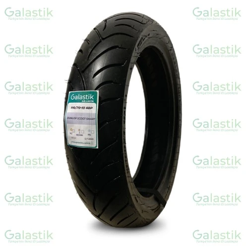 Dunlop 110/70-13 48P Scoot Smart 2.El Motorsiklet Yaz Lastiği