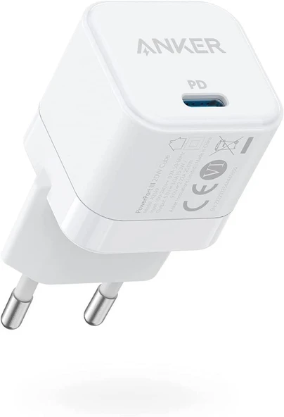 Anker PowerPort III Cube A2149 20 W Type-C Hızlı Şarj Adaptörü Outlet