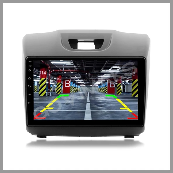 ISUZU D-MAX 2012-2014 UYUMLU 8 GB RAM128 GB HAFIZA ANDROID MULTIMEDIA TEYP - Resim 3