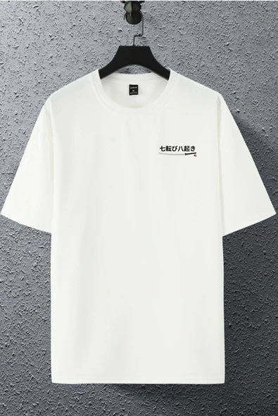 macklin Unisex Kadın Erkek Japon Kılıç Takım Baskılı Oversize T-shirt - 2