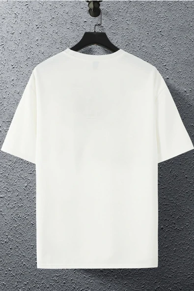 macklin Unisex Kadın Erkek Uçan Güvercin ( Özgürlük ) Baskılı Oversize T-shirt - 2