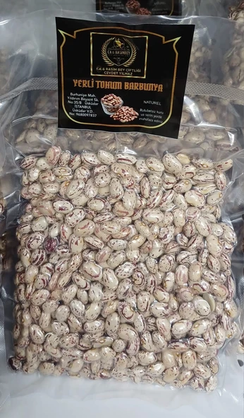 Rasim Bey Çiftliği Yerli Tohum Barbunya 500 gr