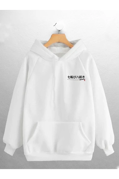 macklin Unisex Kadın Erkek Japon Kılıç Baskılı Sweatshirt - 2