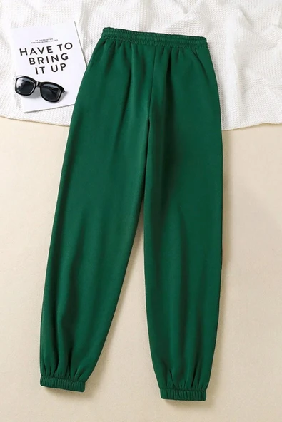 macklin Unisex Kadın Erkek Real Madrd Baskılı Elastik Bel Ve Paça Termal Astarlı 3 İplik Jogger Eşofman Altı - 2