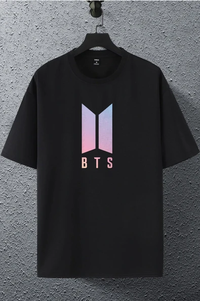 macklin Unisex Kadın Erkek Bts Baskılı Oversize T-shirt