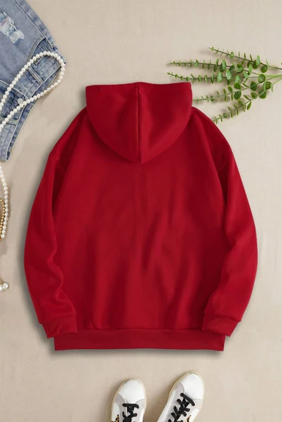 macklin Unisex Kadın Erkek Kapüşonlu Marvel Groot Baskılı Fermuarlı Sweatshirt Polar Ceket - 2