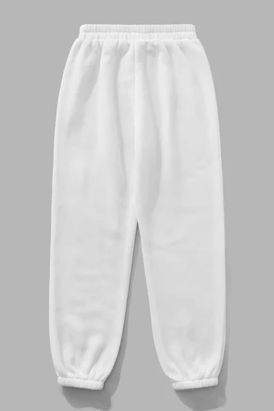 macklin Unisex Kadın Erkek California Baskılı Elastik Bel Ve Paça Termal Astarlı 3 İplik Jogger Eşofman Altı - 2