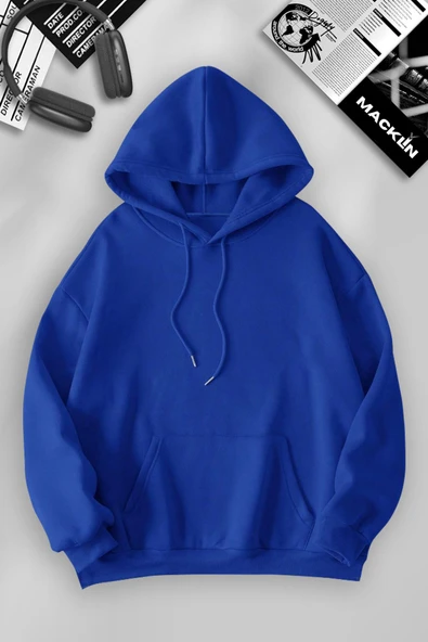 macklin Arkadaş Çift Kombin Şimşek McQueen ve Mater Baskılı Özel Tasarım Kapüşonlu Sweatshirt 2li Set Takım - 2