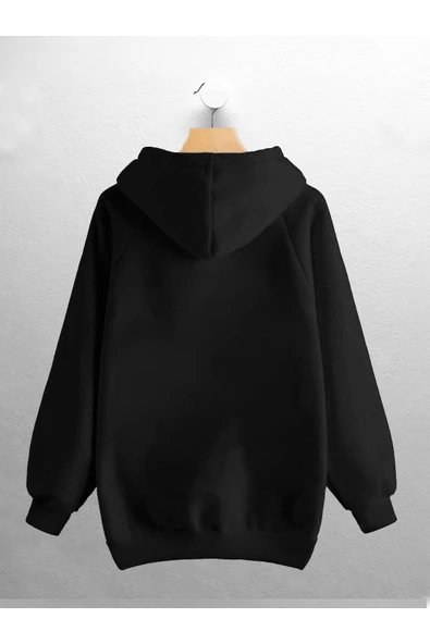 macklin Sevgili Çift Kombini King Quenn Tasarım Kapüşonlu Sweatshirt 2'li Set - 2