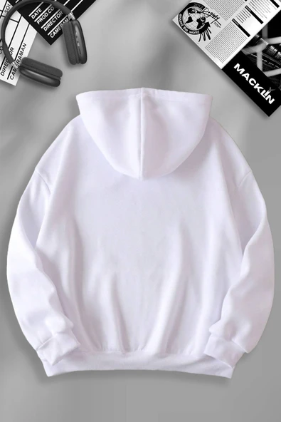 macklin Sevgili Çift Kombin Hızlı ve Öfkeli Eclipse Suki Yarış Ön Baskılı Kapüşonlu Sweatshirt 2li Set Takım - 2