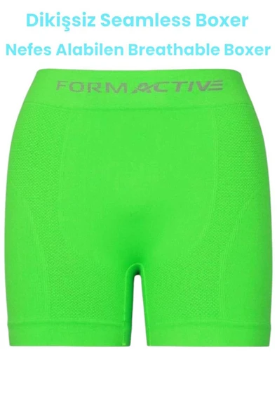 Erkek Dikişsiz/Seamless Nefes Alabilen Boxer