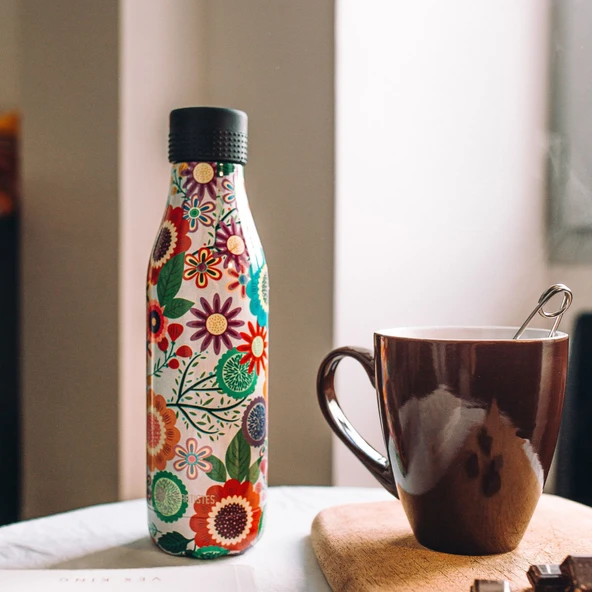 Les Artistes Paris Isı Yalıtımlı Çelik Termos 500ml Polar  Çok Renkli 500 ML - 9