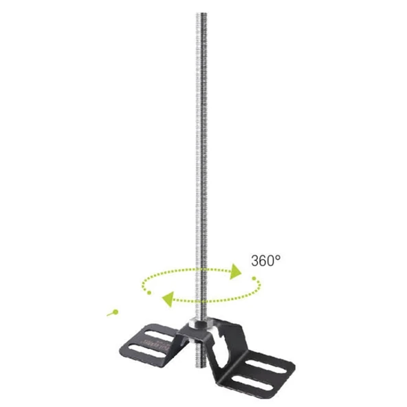 Ayt Powermaster P30E Hoparlör Tutucu Duvar Tavan Tipi Hoparlör Askı Aparatı 30 Kg Taşır Kolon Tutacağı - 3