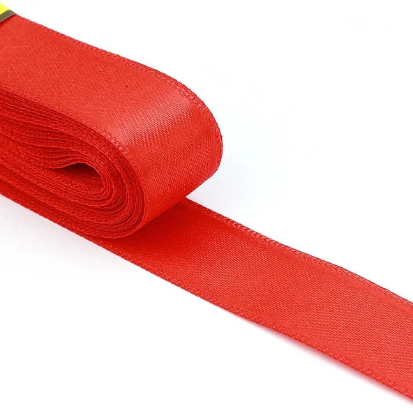 NEDI KURDELE SATEN 2CM 10MT KIRMIZI