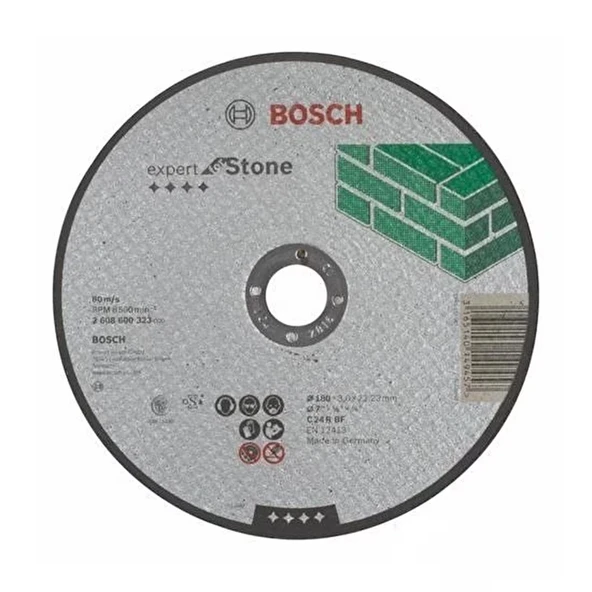 Bosch EXStone Kesme Taşı 180x3,0mm Düz