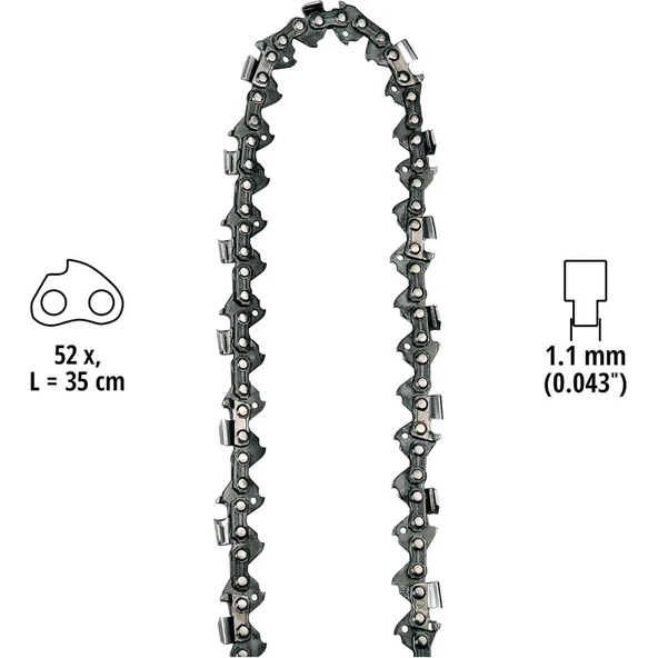 Einhell GE-LC 36/35 Li Akülü Testere Zinciri London - Resim 2