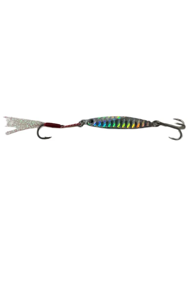 Lrf Micro Baby Zebra Jig Silver 7 Gram Suni Yem Asist İğneli 3D UV Tasarım