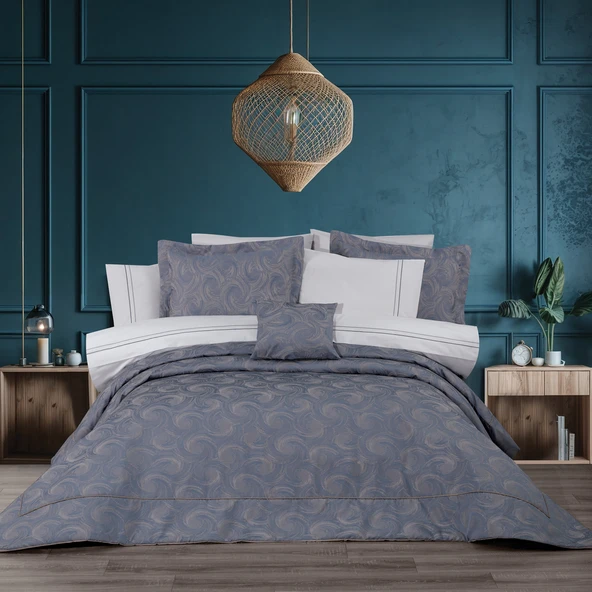 Schafer Home Lorenzo Çeyiz Set 8 Parça-İndigo