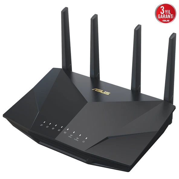 ASUS RT-AX5400 90IG0860-MO3B00 MESH-AIPROTECTION-TORRENT-BULUT-DLNA-4G-VPN-ROUTER-ACCESS POINT