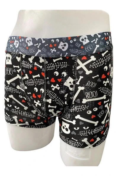 Erkek Karışık Pamuklu Esnek 4'lü Boxer Paketi 2304 - 4