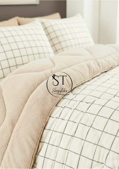 Shopyteks Çift Kişilik Welsoft Puffi Yorgan 195x215 - Resim 2