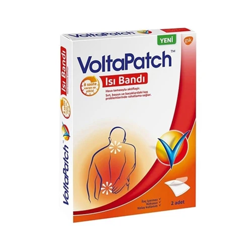 VoltaPatch Isı Bandı 1 Kutu (2 Adet)-SKT: 12/2025