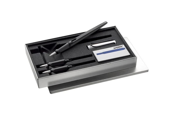 Lamy Joy Al Dolma Kalem Setı 1 Klm+3 Uc Mat Sıyah