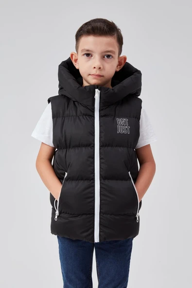 Kapüşonlu Erkek Çocuk Şişme Yelek 51311 - 7