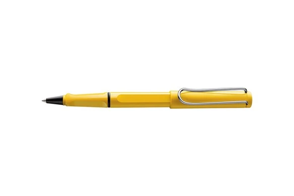 LAMY SAFARI ROLLER KALEM METAL KLIPS SARI
