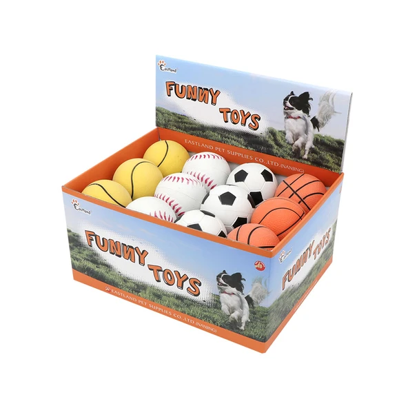 Eastland 24'lü Plastik Top Seti Çap 6,3 Cm ürün görseli