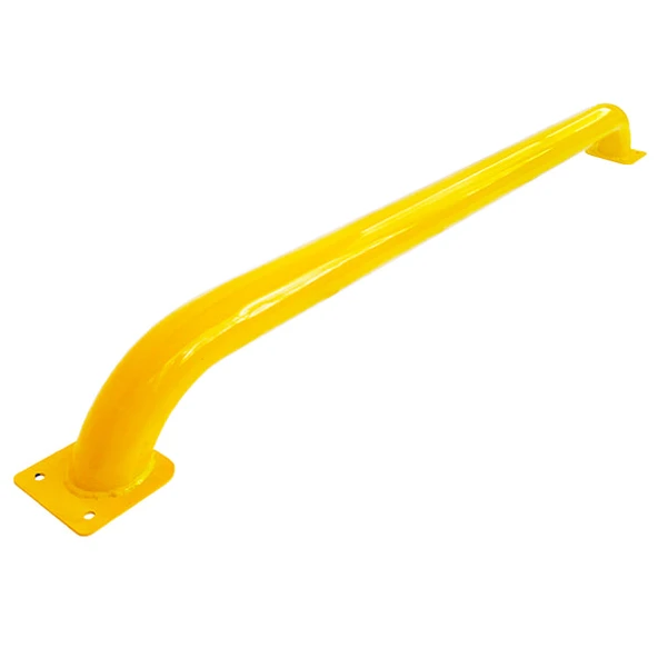 Otopark Araç Stoperi Ankara Araç Stoper Otopark Ayırıcı Yaslama Demiri 155cm Ø60mm 2.5mm Sarı - 2