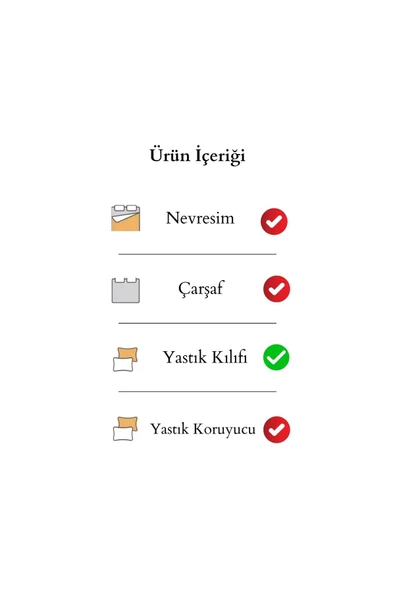 Shopyteks Düz Siyah Yastık Kılıfı - 50x70 - 2 Adet - Resim 5