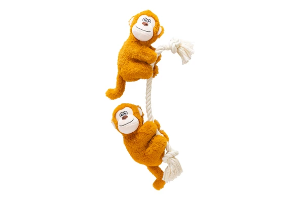 Karlıe Maymun Figürlü Peluş Evcil Hayvan Oyuncağı ürün görseli