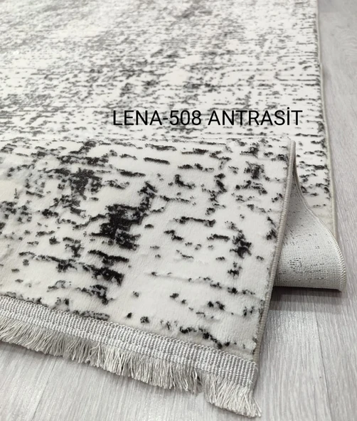 Decoser Lena Koleksiyonu Dokuma Halı DH508 Antrasit