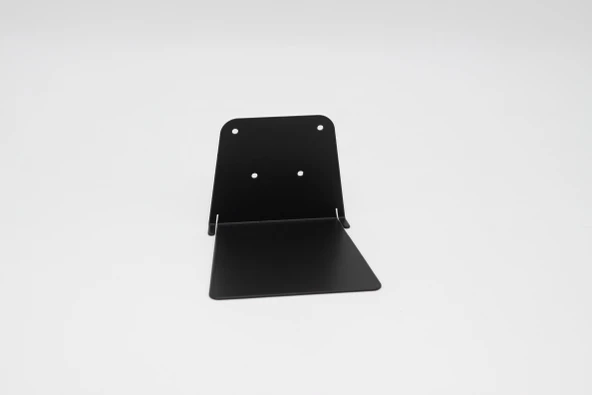 Metal Siyah 2 Adet Kitaplık, Kitap Organizatör, Uçan Kitap Rafı, Görünmez Duvar Kitaplık 2'Lİ - 3