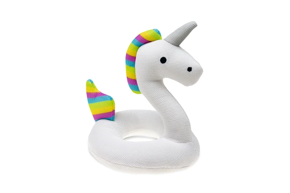 Karlıe Unıcorn Figürlü Köpek Oyuncağı Beyaz 18x17 ürün görseli