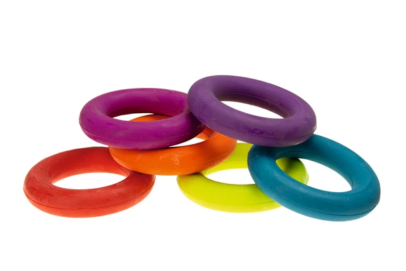 Karlıe Halka Şeklinde Köpek Diş Kaşıma Oyuncağı Renkli (9x9x1,5) ürün görseli