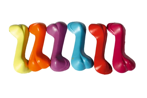 Karlıe Köpekler İçin Plastik Diş Kaşıma Kemik Oyuncak Renkli (14x6x4) ürün görseli