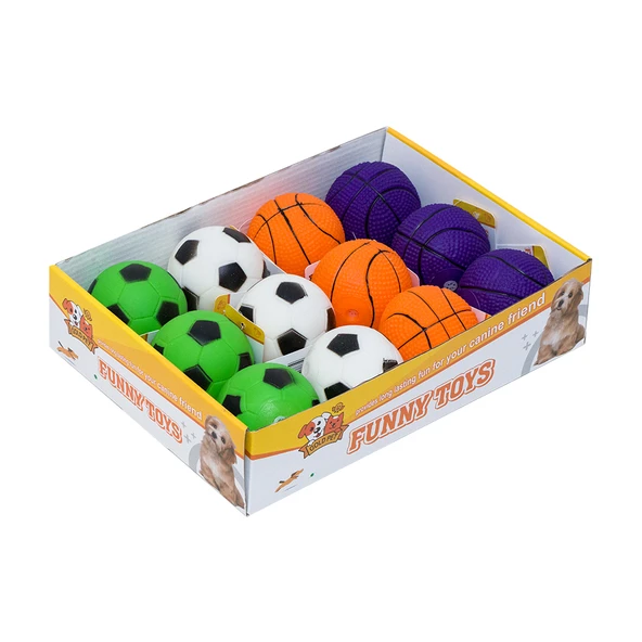 Eastland 12'li Plastik Top Seti Çap 7 Cm ürün görseli