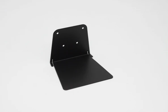 Metal Siyah 2 Adet Kitaplık, Kitap Organizatör, Uçan Kitap Rafı, Görünmez Duvar Kitaplık 2'Lİ - 4