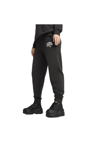 PUMA KADIN PUMA CLASS SWEATPANTS EŞOFMAN ALT 68503701 - 3