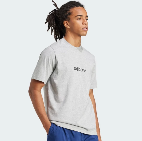 adidas Essentials Linear Tek Jersey Tişört JE9002 - 3