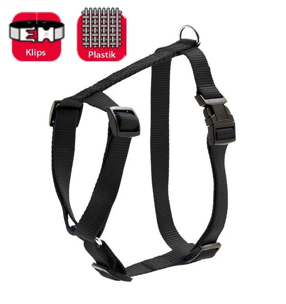 Karlıe Basıc Göğüs Tasma S 35-50cm Siyah ürün görseli