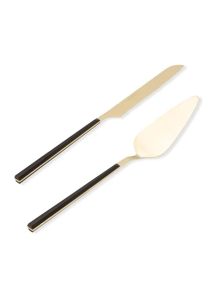 The Mia Bianco Pasta Servis Takımı Gold 2 Parça CKB 0252 - 3
